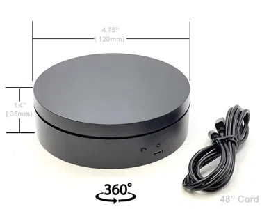 Other Mini Turntable Rotating Display Stand 4.75" With Black Base For 1/64 Scale Model Cars