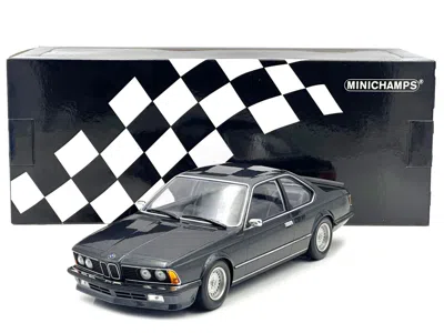 Minichamps 1982 Bmw 635 Csi Gray Metallic 1/18 Diecast Model Car By