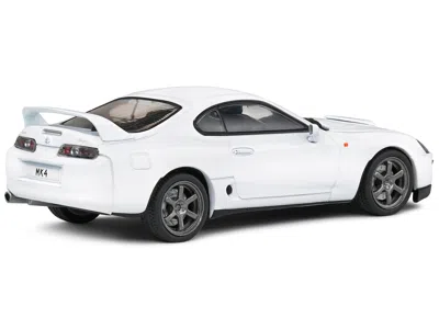 Solido 2001 Toyota Supra Mk.4 White 1/43 Diecast Model Car By