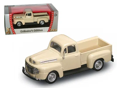 Road Signature 1948 Ford F-1 Pickup Truck Cream 1/43 Diecast Model Car By