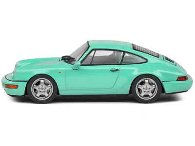 Solido Porsche 911 (964) Rs Clubsport Mint Green 1/43 Diecast Model Car By