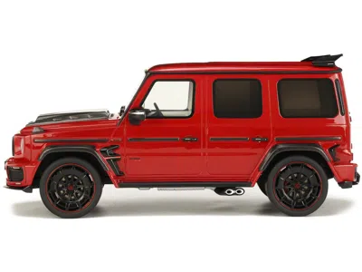 Gt Spirit 2022 Brabus 900 Rocket Edition Red With Carbon Hood 1/18 Model Car By