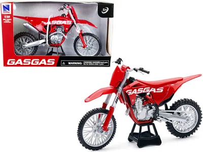 New Ray Gasgas Mc 450f Bike Motorcycle Red 1/12 Diecast Model By