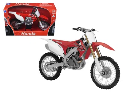 New Ray 2012 Honda Cr 250r Red 1/12 Diecast Motorcycle Model By