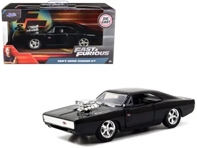 Jada Dom's Dodge Charger R/t Black "fast & Furious 7" (2015) Movie 1/32 Diecast Model Car By