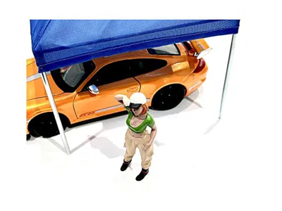 American Diorama Car Meet 1 Figurine Iv For 1/24 Scale Models By