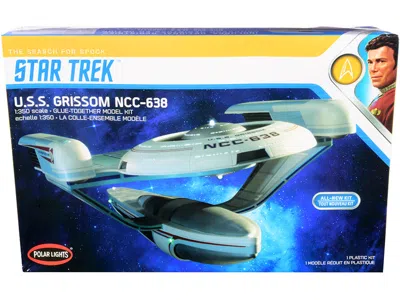Polar Lights Skill 2 Model Kit U. S.s. Grissom Ncc-638 Starship "star Trek Iii: The Search For Spock" (1984) Movi