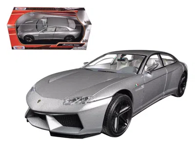Motormax Lamborghini Estoque Grey 1-24 Diecast Model Car