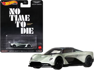 Hotwheels Aston Martin Valhalla Concept Light Green Metallic With Dark Green Top (james Bond 007) "no Time To