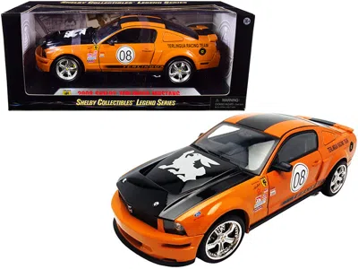 Shelby Collectibles 2008 Ford Shelby Mustang #08 "terlingua" Orange And Black " Legend" Series 1/18 D