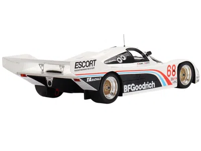 Top Speed Porsche 962 #68 Darin Brassfield - John Morton "bfgoodrich" Imsa Road America 500 Miles (1986) 1/18