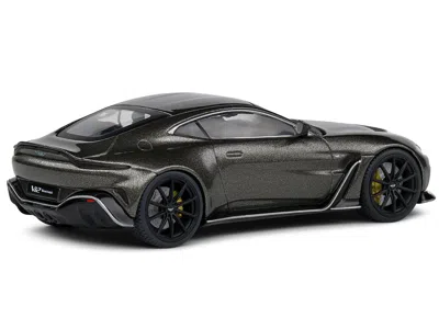 SOLIDO ASTON MARTIN V12 VANTAGE CUMBERLAND GRAY METALLIC 1/43 DIECAST MODEL CAR BY SOLIDO 