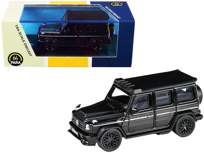 Paragon Mercedes Amg G63 Liberty Walk Wagon Black 1/64 Diecast Model Car By