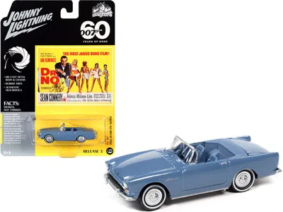 Johnny Lightning 1962 Sunbeam Alpine Convertible Lake Blue James Bond 007 "dr. No" (1962) Movie "pop Culture" Series