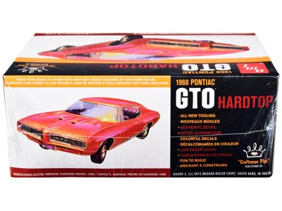 Amt Skill 2 Model Kit 1968 Pontiac Gto Hardtop "craftsman Plus" Series 1/25 Scale Model By