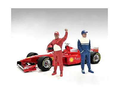 American Diorama Racing Legends 90's Figures A And B Set Of 2 For 1/18 Scale Models By