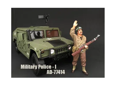 American Diorama Wwii Military Police Figure I For 1:18 Scale Models By