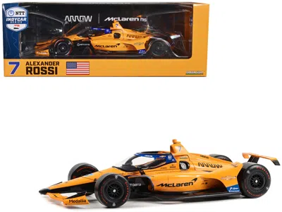 Greenlight Dallara Indycar #7 Alexander Rossi "mclaren" Arrow Mclaren "60th Anniversary Triple Crown Accolade I