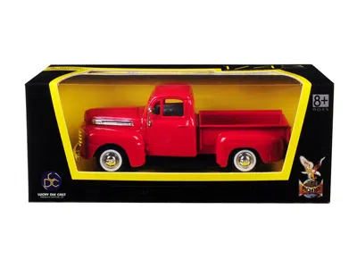 Road Signature 1948 Ford F-1 Pickup Truck Red 1/43 Diecast Model Car By