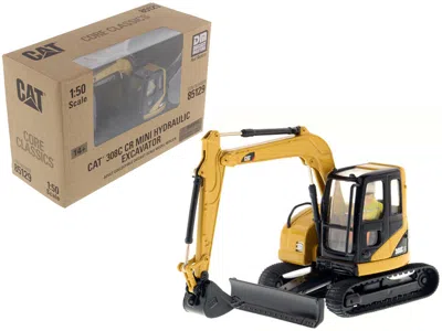 Diecast Masters Cat Caterpillar 308c Cr Excavator With Operator "core Classics Series" 1/50 Diecast Model By Diecast
