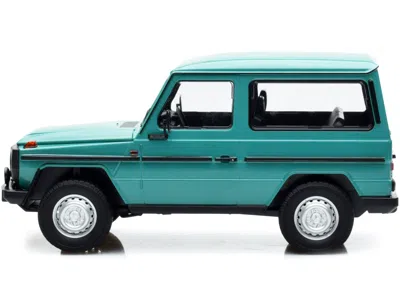 Minichamps 1980 Mercedes-benz G-model (swb) Turquoise With Black Stripes Limited Edition To 504 Pieces Worldwid
