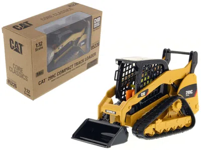Diecast Masters Cat Caterpillar 299c Compact Track Loader With Work Tools And Operator "core Classics" Series 1/32 D