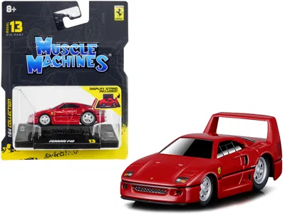 Muscle Machines Ferrari F40 Red 1/64 Diecast Model Car By