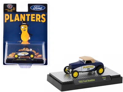 M2 1932 Ford Roadster #06 Blue And White With Tan Soft Top "planters Peanuts" Limited Edition To 2750 P
