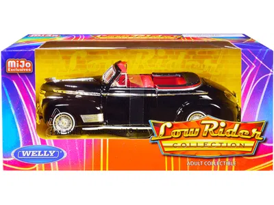 Welly 1-24 Scale Special Deluxe Convertible 1941 Chevrolet Diecast Model Car With Interior Low Rider Colle
