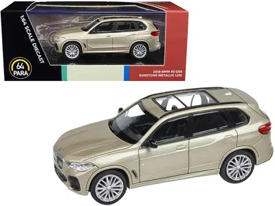 Paragon 2018 Bmw X5 G05 With Sunroof Sunstone Gold Metallic 1/64 Diecast Model Car By  Models
