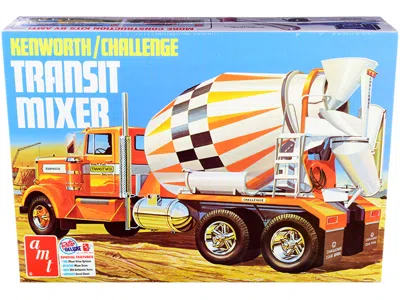 Amt Kenworth Cement Mixer Plastic Model Kit