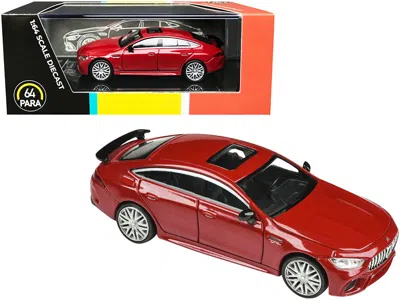 Paragon Mercedes-amg Gt 63 S With Sunroof Jupiter Red 1/64 Diecast Model Car By