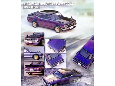 Inno Models Nissan Skyline 2000 Gt-r (kpgc10) Rhd (right Hand Drive) Magic Purple Ii Metallic 1/64 Diecast Model