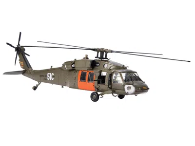 Air Force 1 Sikorsky Uh-60 Black Hawk Helicopter "51c" United States Army 1/72 Diecast Model By