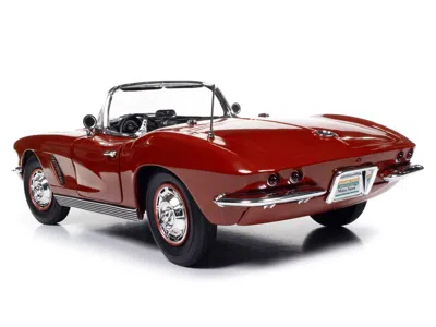 Autoworld 1962 Chevrolet Corvette Convertible Honduras Maroon Metallic "hemmings Motor News September 2022 Cov