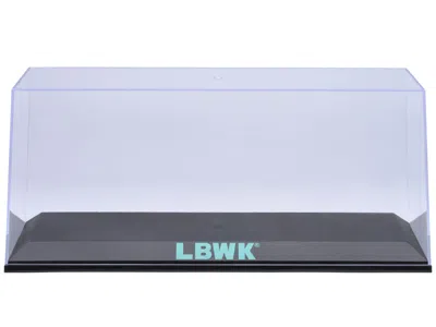 Autoart Collectible Display Show Case With Black Plastic Base And Green "lbwk" Logo For 1/18-1/24 Scale Mode