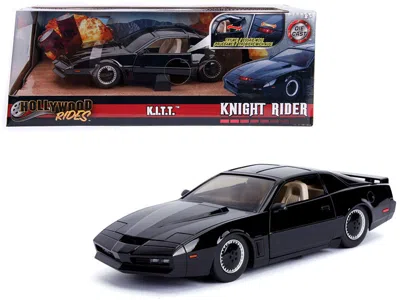 Jada 1982 Pontiac Firebird Trans Am Black With Light K. I.t. T. "knight Rider" (1982) Tv Series "hollywoo