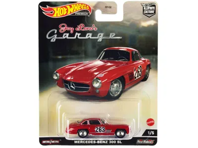 Hotwheels Mercedes-benz 300 Sl #263 Red (weathered) "jay Lenoâ€s Garage" Diecast Model Car By Hot Wheels