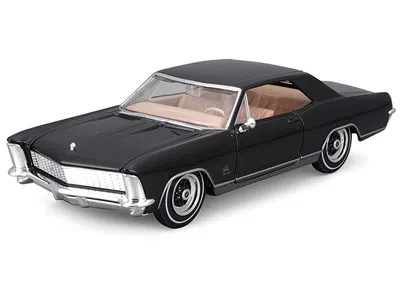 Maisto 1965 Buick Riviera Gran Sport Black Metallic "special Edition" Series 1/26 Diecast Model Car By Mais