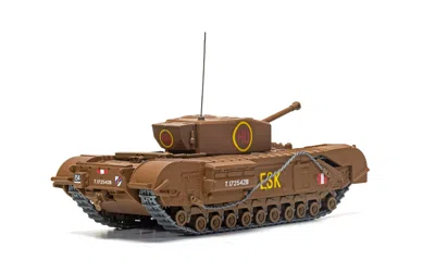 Corgi Churchill Mk. Iii Tank "esk Squadron Hq C Squadron 3rd Battalion Scots Guards 6th Guards Armoured Br