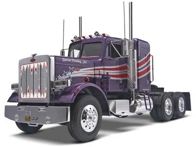 Revell Level 4 Model Kit Peterbilt 359 Conventional Truck Tractor (without Trailer) "historic Series" 1/25
