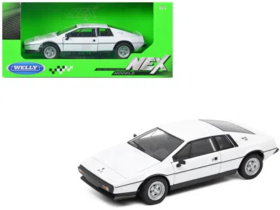 Welly Lotus Esprit S2 Type 79 Nex Models Series 1-24 Scale Diecast Model Car White