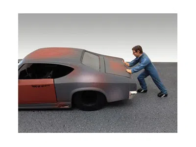 American Diorama Mechanic Ken Figurine For 1/24 Scale Model Cars By