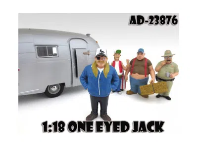 American Diorama Cousin Budford Trailer Park Figure For 1-18 Scale Diecast Model Cars