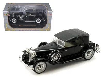 Signature Models 1932 Chrysler Lebaron Black 1/32 Diecast Car Model By