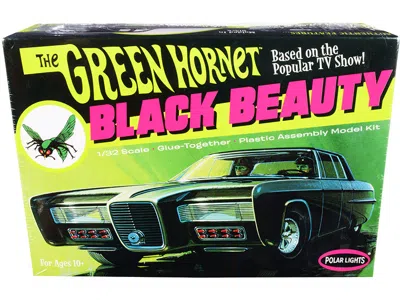 Polar Lights Skill 2 Model Kit Black Beauty "the Green Hornet" (1966-1967) Tv Series 1/32 Scale Model By Polar Li
