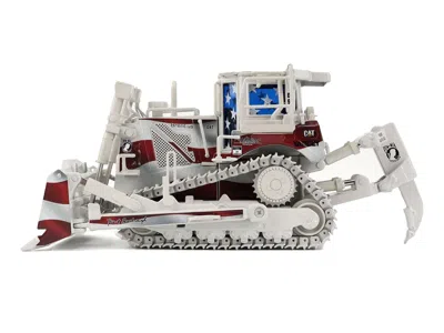 Diecast Masters Cat Caterpillar D8t Track Type Tractor With Single Shank Ripper "brent Scarbrough & Co." Patriotic L