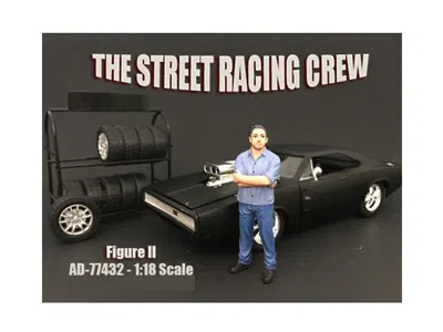 American Diorama The Street Racing Crew Figure Ii For 1:18 Scale Models By