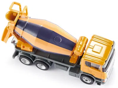 Siku Scania Mixer Truck Yellow 1/87 (ho) Diecast Model By
