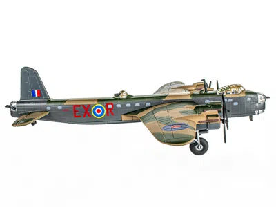 Luppa Short Stirling Mk. Iii Aircraft "jolly Roger No. 199 Squadron 100 Group" (1943) British Royal Air Fo